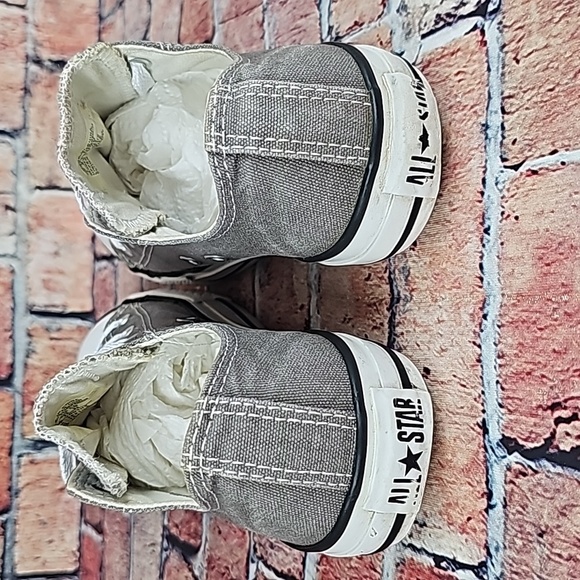 CONVERSE ALL-STAR CHUCK TAYLOR LOWTOP SHOES,  WOMANS SIZE 5 (YOUTH3) - Picture 9 of 13